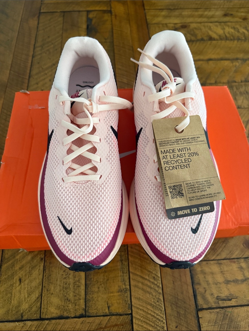 Nike Pink and Purple Women's Running Sneakers